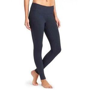 Athleta Navy Revelation Tights- Size S